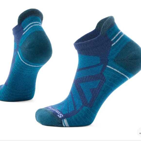 Smartwool Women's Medium Hike Low Ankle Socks Light Cushion Twilight Blue NWT - Picture 7 of 7